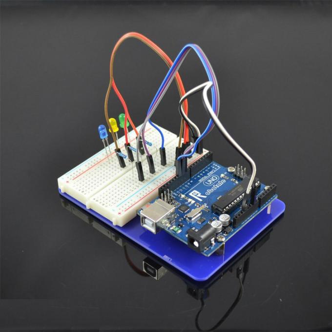 UNO R3 ชุด Starter Kit สำหรับ Arduino, ชุดอุปกรณ์การเรียนรู้อิเล็คทรอนิคส์แบบยืดหยุ่น