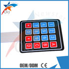 โมดูลสำหรับแผงควบคุมไมโครโปรเซสเซอร์ Arduino 4 * 4 Matrix Keyboard Membrane