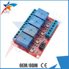 โมดูลรีเลย์สี่ช่องสัญญาณ Lightweight สำหรับ Arduino, Red Board