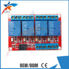 โมดูลรีเลย์สี่ช่องสัญญาณ Lightweight สำหรับ Arduino, Red Board