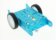 อัลลอยอลูมิเนียมที่มีสีสัน Arduino Car Robot ชุดไฟเบอร์ออปติิท 120mAh DC 6V