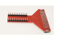 โมดูลเซ็นเซอร์ Arduino สีแดงชนิด T โล่คณะกรรมการการขยายตัวอะแดปเตอร์สำหรับ Micro Bit GW
