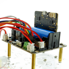 Arduino 7V-12V Car Car Robot Kit Line ติดตามการผจญเพลิงการควบคุมระยะไกลอินฟราเรด