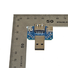 อะแดปเตอร์ USB หลายตัว Micro USB Board ชายกับหญิง 4P Type C ตัวแปลง USB