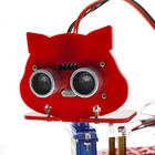 ชุดเริ่มต้น Arduino เบา 2WD DIY Object ตามหุ่นยนต์ไฟฟ้า HC-SR04