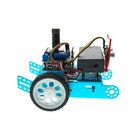 อลูมิเนียมอัลลอยด์ 2WD Arduino Starter Kit บลูทู ธ รถ STEM Robot Kit OKY5016