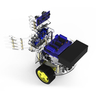 2WD RC Car Arduino Starter Kit พร้อม HC-SR04 เครื่องกล DIY วงจรรวม