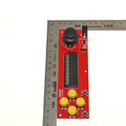 Arduino สีแดง Arduino Shield จอยสติ๊กแบบอนาล็อกโมดูล DC 4.75 - 12v OEM 150 * 47 * 35 มม