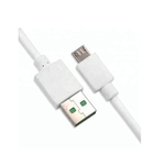 1M White 0.6A สาย Micro USB สำหรับ Micro Bit