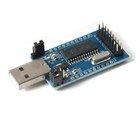 ตัวแปลงพอร์ตขนานตัวแปลงโมดูลโคมไฟบอร์ดโมดูลโปรแกรมเมอร์ USB CH341A โล่สำหรับ Arduino