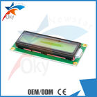 จอแสดงผลตัวอักษร 16X2 LCD 1602 ตัวควบคุมโมดูล HD44780 พร้อมไฟหลังสีเขียวเหลือง