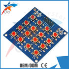 16 แผงวงจร PCB 4 x 4 LED Matrix Module สำหรับอาร์เรย์แผงควบคุม Arduino, MCU / AVR / ARM