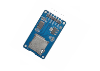 โมดูลโล่หน่วยความจำการ์ด Micro SD TF SPI บอร์ดขยายการจัดเก็บข้อมูล Micro SD