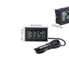 เครื่องวัดอุณหภูมิความชื้นแบบดิจิตอล LCD เครื่องวัดอุณหภูมิความชื้น เซนเซอร์ เครื่องควบคุมความร้อน Termometro Digital