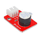 Red Arduino Starter Kit Active Buzzer เซ็นเซอร์โมดูลสัญญาณเตือนสำหรับ Arduino