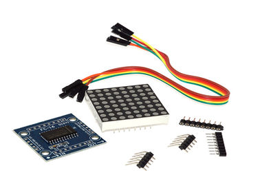 โมดูล MAX7219 Dot Matrix โมดูลเซนเซอร์ Arduino สำหรับชุดไมโครโฟน DIY KIT