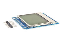 5110 โมดูลจอแสดงผล LCD พร้อมไฟเลี้ยวสีขาวและสีฟ้า PCB 84X48 84 * 48