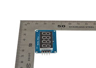 สี่บิตจอแสดงผล LED นาฬิกา 4 Pins 42 * 24 * 12mm Level Control Interface