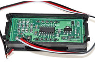DC 3 Wire LED Digital มิเตอร์จอแสดงผลแรงดันไฟฟ้า 48 * 29 * 22 มม. ขนาด