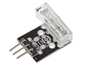 PCB วัสดุ LED ดิจิตอลเคาะเซ็นเซอร์โมดูลสีดำสำหรับ DIY โครงการ