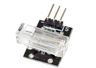 PCB วัสดุ LED ดิจิตอลเคาะเซ็นเซอร์โมดูลสีดำสำหรับ DIY โครงการ
