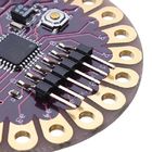 Lily Pad คณะกรรมการควบคุม Arduino หลัก 328 ATmega328P 16M 2-5V สีม่วง