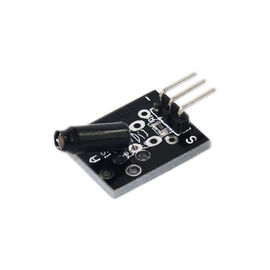 SW-18015P โมดูลสวิทช์สั่นสะเทือน Arduino, 3-5 โวลต์ 3 ขาโมดูลชุด Arduino สีดำ