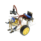 ชุดประกอบหุ่นยนต์รถยนต์มัลติฟังก์ชั่นเซ็นเซอร์อัลตราโซนิคพร้อมบทช่วยสอน