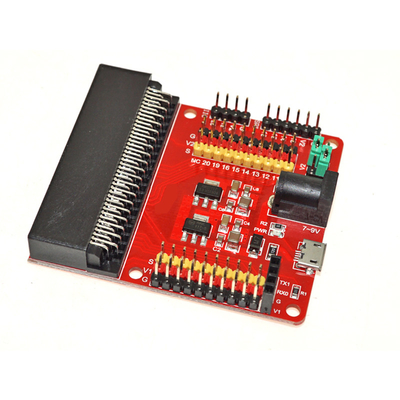 3.3 โวลต์ 5 โวลต์ A Rduino โล่หลามการเขียนโปรแกรมคณะกรรมการการขยาย V2 สำหรับไมโครบิต