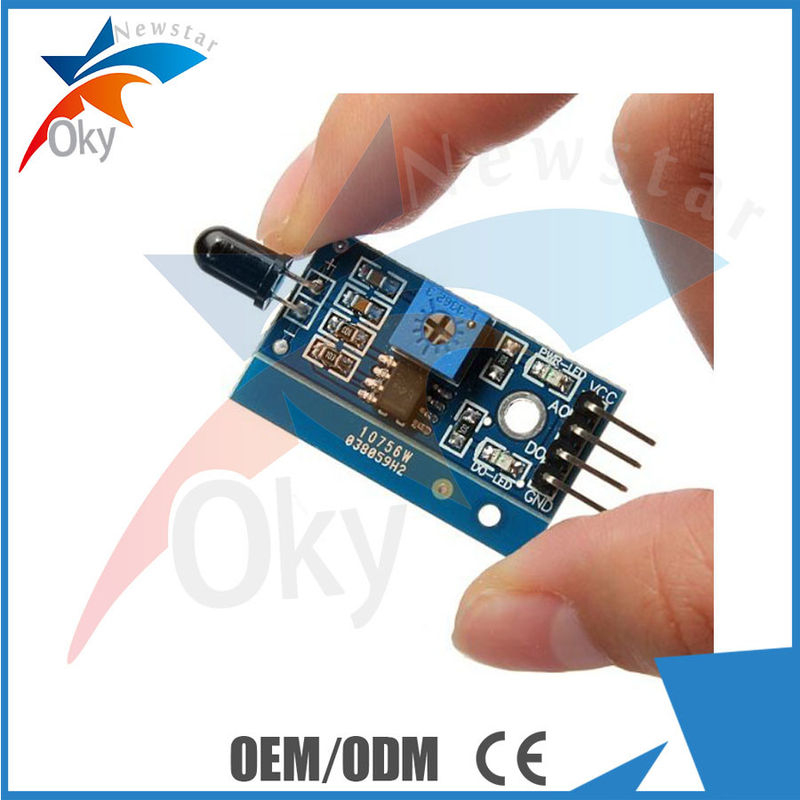 IR Infrared Flame Detection Sensor โมดูลสำหรับ Arduino, 32mm * 14mm * 8mm