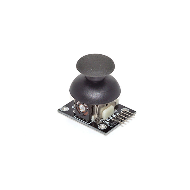 น้ำหนัก 12 กรัมสีดำ PS2 เกมจอยสติ๊กแกน A Rduino เซนเซอร์โมดูลสำหรับ AVR PIC F Actory O Utlet