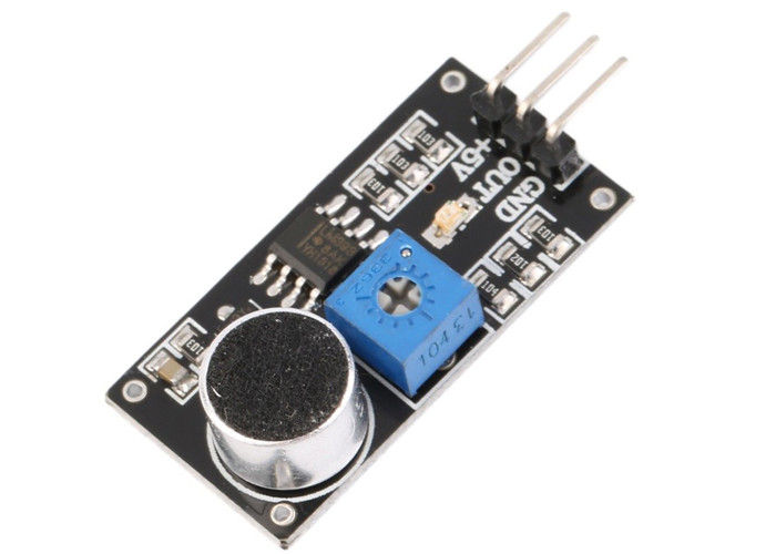 LM393 โมดูลตรวจจับเสียง Arduino ไมโครโฟนคอนเดนเซอร์ไฟฟ้า 37 X 18 มม. ขนาด