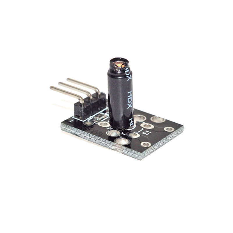 SW-18015P โมดูลสวิทช์สั่นสะเทือน Arduino, 3-5 โวลต์ 3 ขาโมดูลชุด Arduino สีดำ