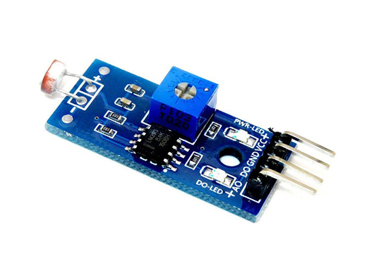 LM393 LDR โมดูลเซ็นเซอร์ความต้านทานแสงที่เบากว่าโมดูลรีเลย์ทริกเกอร์